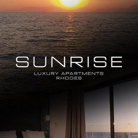 Sunrise Luxury Apartments Rhodes Rhodes City Buitenkant foto