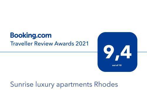 Sunrise Luxury Apartments Rhodes Rhodes City Buitenkant foto